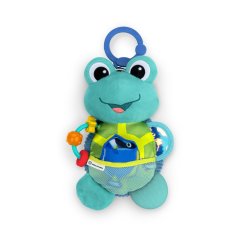 BABY EINSTEIN Hračka aktívna na C krúžku želva Neptune’s Sensory Sidekick™ 0m+ - Hračka aktívna na C krúžku želva Neptune’s Sensory Sidekick™