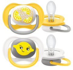 Philips AVENT Cumlík Ultra air neutrálny 6-18m, 2 ks - Citrus