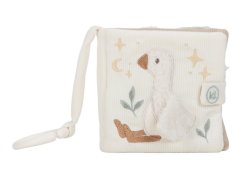 LITTLE DUTCH Závesná textilná knižka s aktivitami Newborn Naturals - Newborn Naturals