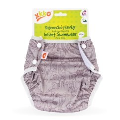 KIKKO Jednovelikostné kojenecké plavky XKKO - Safari Atmosféra