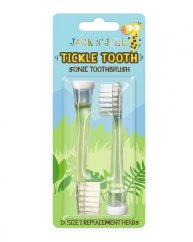 Jack N 'Jill Náhradné hlavice na sonický zubný kefka Tickle Tooth - Náhradné hlavice.