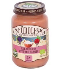 Rudolfs BIO Rýžová kaše s lesními plody 190 g Rudolfs BIO Ryžová kaša s lesnými plodmi 190 g