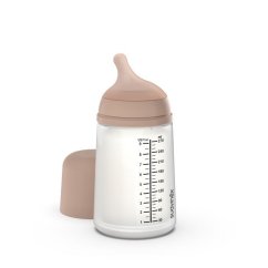 SUAVINEX ZERO ZERO MEDIUM anti-koliková fľaša 270 ml M - anti-koliková fľaša 270 ml M
