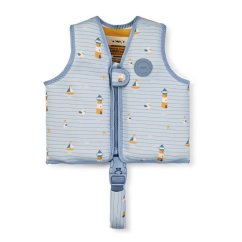 SARO BABY Plavecká neoprenová vesta s UV ochranou - 1-3r Navy Hugs