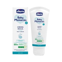 CHICCO Krém vyživujúci Baby Moments 85% prírodných zložiek 100 ml, 0m+ - CHICCO Krém vyživujúci Baby Moments 85% prírodných zložiek 100 ml, 0m+.
