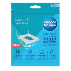 CANPOL BABIES Hygienické jednorázové WC podložky 10ks - WC podložky 10ks