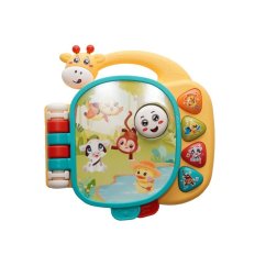 BO JUNGLE Hudobná knižka Žirafa 12m+ - Hudobná knižka Žirafa