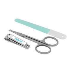 BABYONO Set detská manikúra - mint.