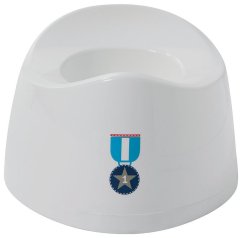 BÉBÉ-JOU Nočník oválny 1-2-3 - 1-2-3