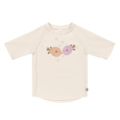Lässig SPLASH Krátky rukáv Rashguard UV tričko - fish milky 07-12 mon.