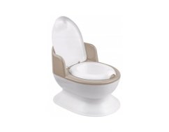 MALTEX Nočník - prenosná detská toaleta - biela/béžová