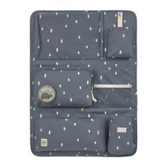 LÄSSIG Car Wrap-to-Go Kapsár - Happy Prints midnight blue.