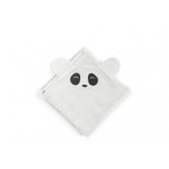 NUUROO Bjork Mušelínové plienky 2 ks Panda - Panda White Onyx
