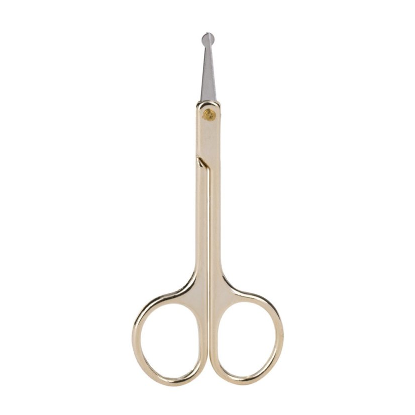 CANPOL BABIES Celokovové nožnice s okrúhlym hrotom - Celokovové nožnice s okrúhlym hrotom.