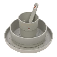 Lässig Detské nádobie Set PP/Cellulose - Little Forest fox.