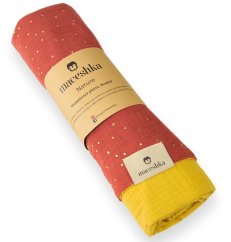 Mušelínová dečka Maceshka Nature - Maceshka Mušelínová dečka Maceshka Nature Tomette a mimosa.