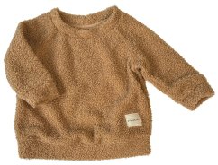 PINKIE mikina Teddy - Hnedá 74-80