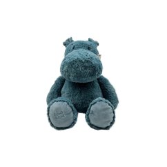LABEL LABEL Plyšák hroch Harvey - S - Modrý